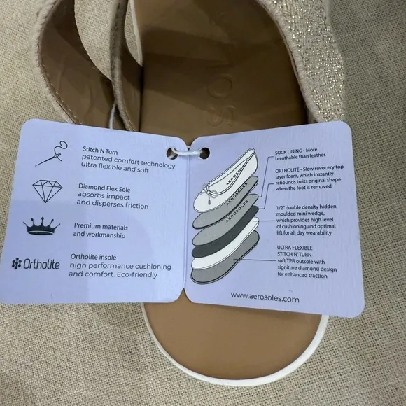 Aerosoles Women's Tan Sandals