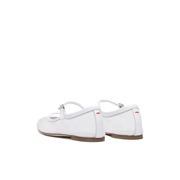 Aeyde &quot;uma Eyelet&quot; Mary Jane Bellet Flats Size EU 38.5