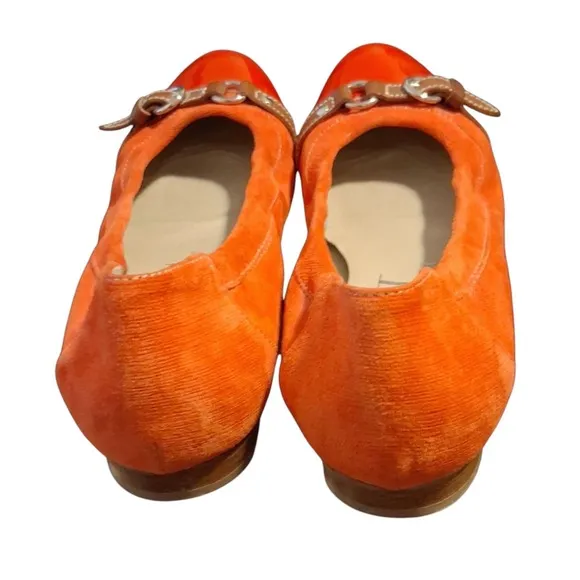 AGL Attilio Giusti Leombruni Monika Cap Toe Leather Ballet Flats Shoes 36.5