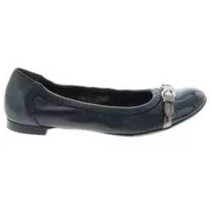 AGL Slip On Ballet Flats Shoes Size 36EU/6US Blue Leather Cap Toe