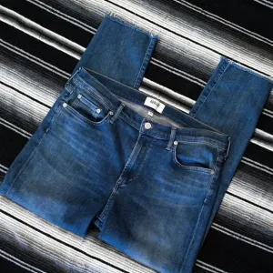 AGOLDE DENIM - SOPHIE CROP RAW HEM JEANS SZ 32