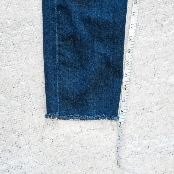 AGOLDE DENIM - SOPHIE CROP RAW HEM JEANS SZ 32