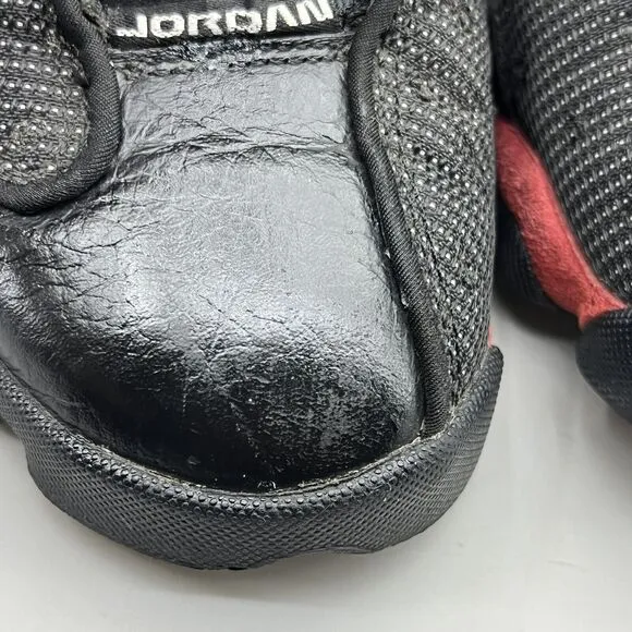 Air Jordan 13 Retro Bred 2017 Sneakers Men's Size 7 Black Red Basketball Shoes