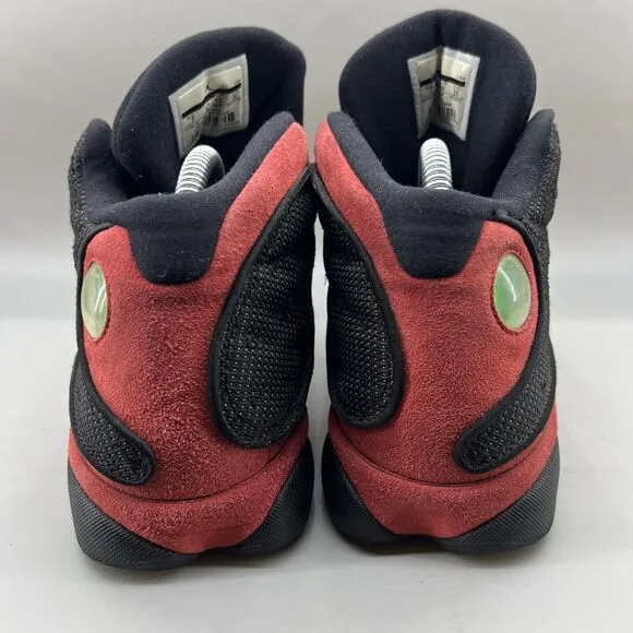 Air Jordan 13 Retro Bred 2017 Sneakers Men's Size 7 Black Red Basketball Shoes