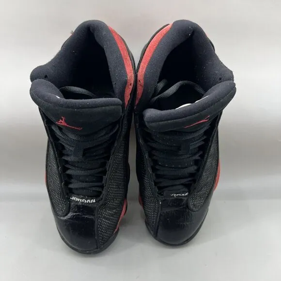 Air Jordan 13 Retro Bred 2017 Sneakers Men's Size 7 Black Red Basketball Shoes