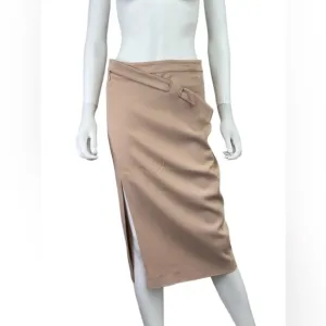 A.L.C. Nude Paloma Midi Pencil Skirt, NWT