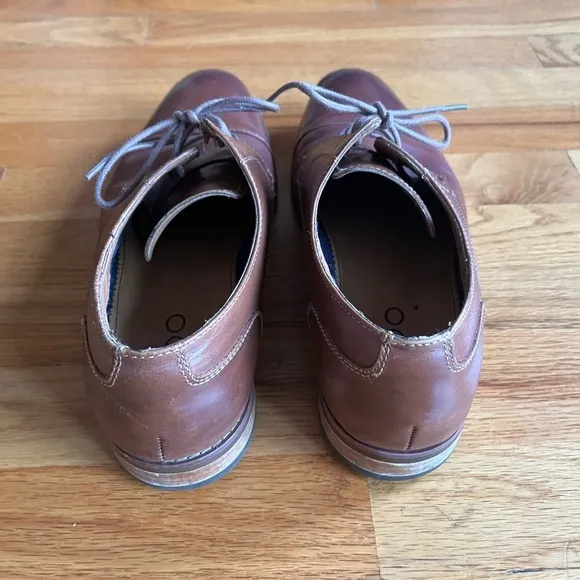 ALDO Lace Up Brown Leather Oxford Shoes 9