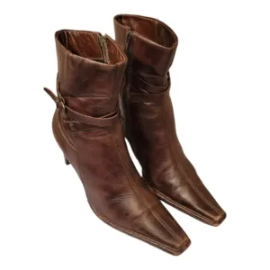 Aldo Mid calf Boots Women's Size 7.5 Ankle Boots Leather