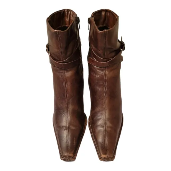 Aldo Mid calf Boots Women's Size 7.5 Ankle Boots Leather