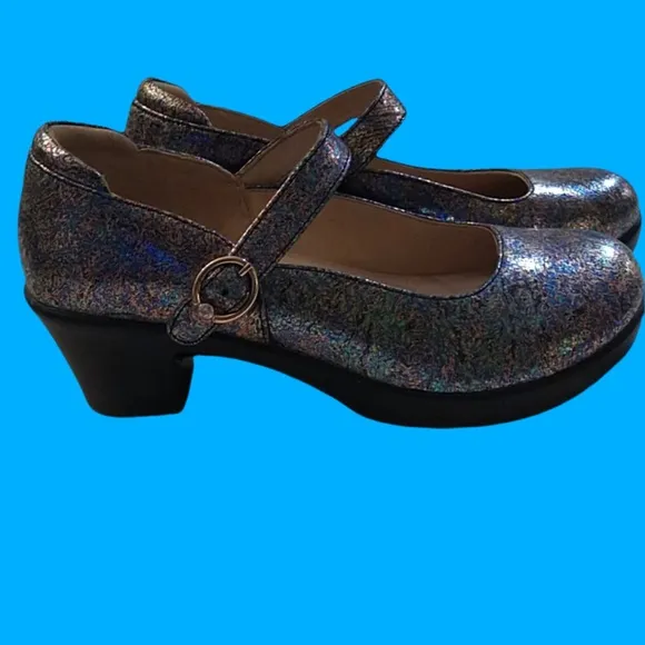 Alegria Harper Spectrum Mary Jane Shoes with low heel. Size 39.