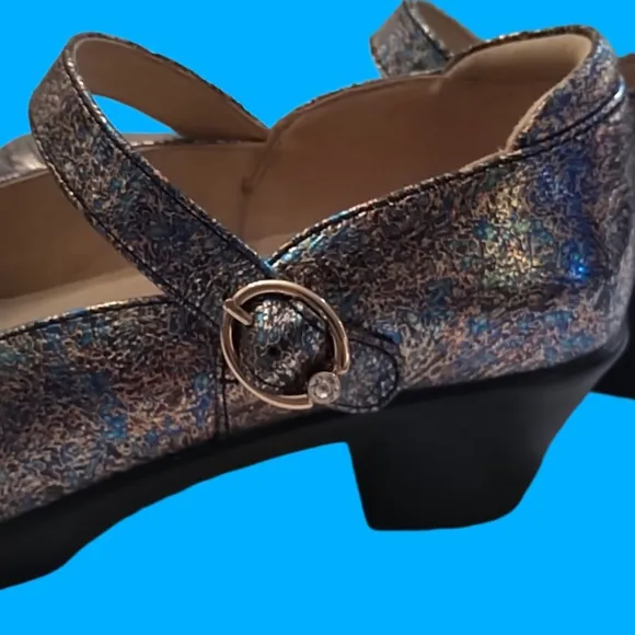 Alegria Harper Spectrum Mary Jane Shoes with low heel. Size 39.