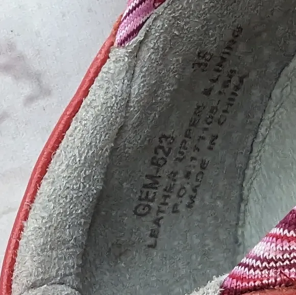 Alegria Mary Jane Womens Size 38 US 8 Gem Red Pink Leather Shoes Sandal
