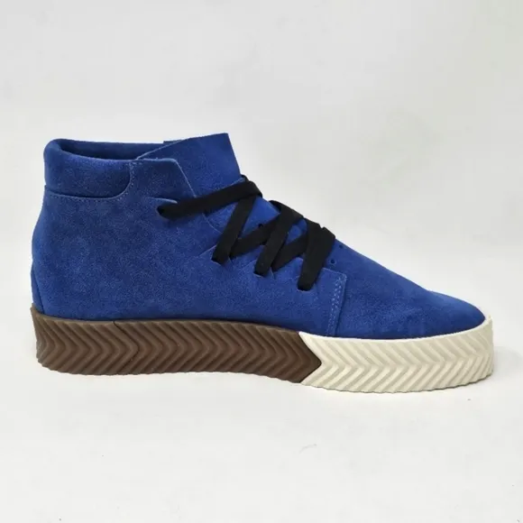 Alexander Wang x Adidas AW Skate Mid Shoes Bluebird Core Black Size 6.5 NEW