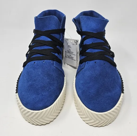 Alexander Wang x Adidas AW Skate Mid Shoes Bluebird Core Black Size 6.5 NEW