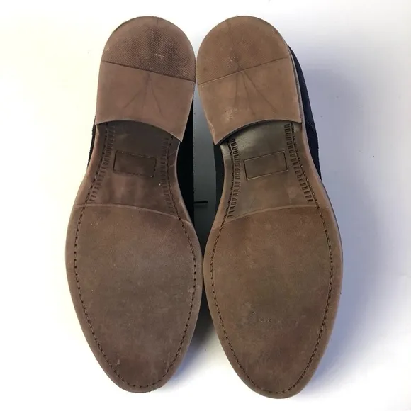 Alfani Eric Blue Suede Cap Toe Derby