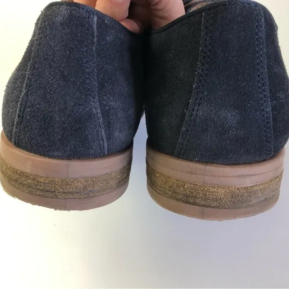 Alfani Eric Blue Suede Cap Toe Derby