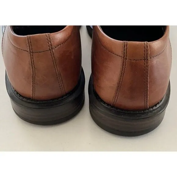 Alfani Leather Paolo Oxford Men’s Sizez 10.5 Lace Shoes Travel MADE IN ITALY
