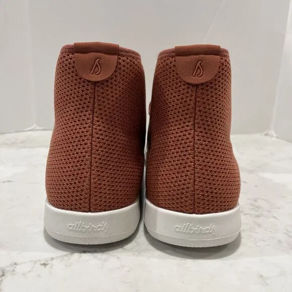Allbirds Mens 14 Tree Topper High Top Shoes Burnt Orange Casual Sneakers NWB