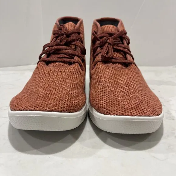 Allbirds Mens 14 Tree Topper High Top Shoes Burnt Orange Casual Sneakers NWB
