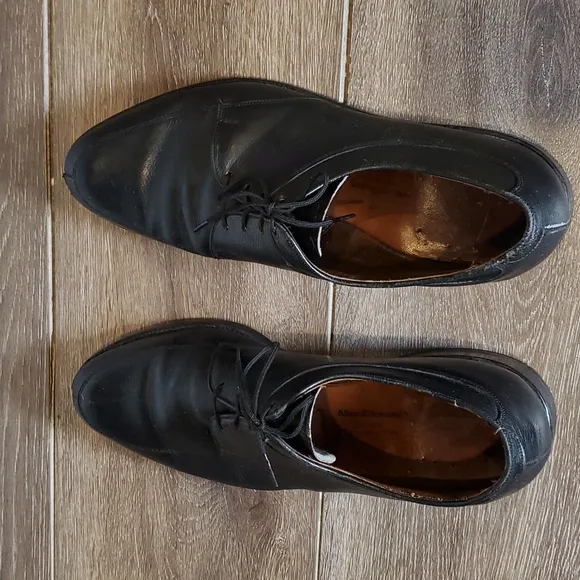 Allen Edmonds Bedford Black‎ Leather Oxford Shoes Men's 11C