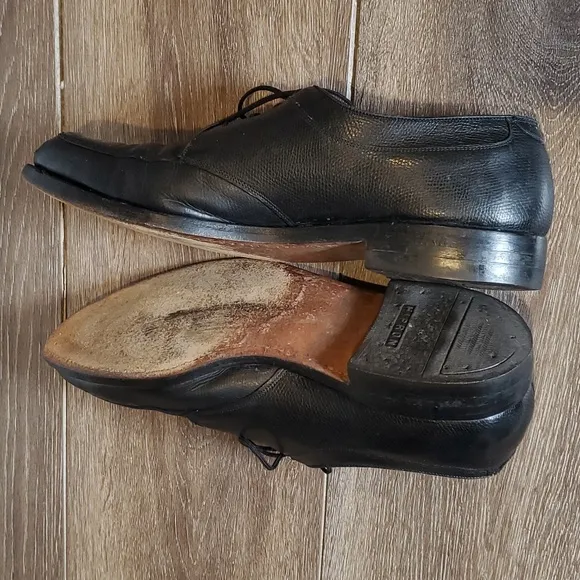 Allen Edmonds Bedford Black‎ Leather Oxford Shoes Men's 11C