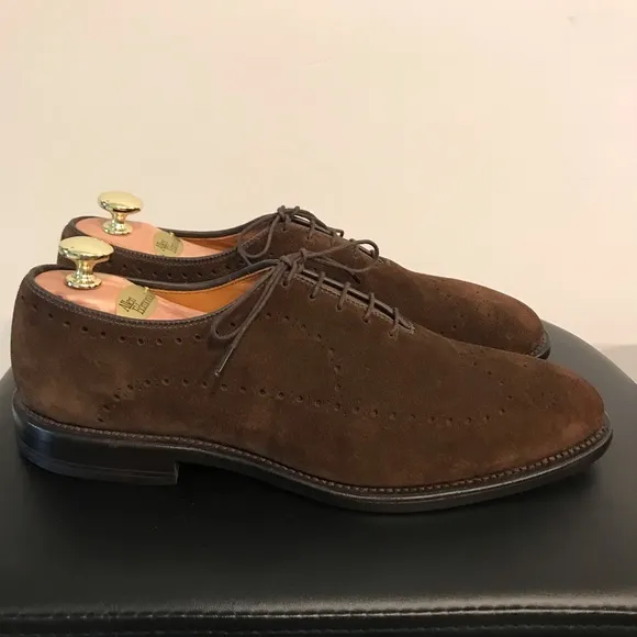 Allen Edmonds fairfax suede wholecut 8.5C NEW!