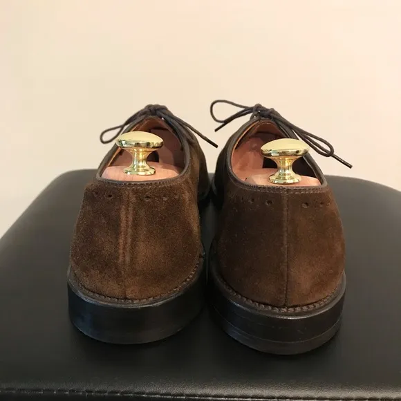 Allen Edmonds fairfax suede wholecut 8.5C NEW!