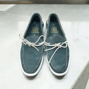 Allen Edmonds Men's Ely Leather Boat Shoes with Ties Size 7.5 D