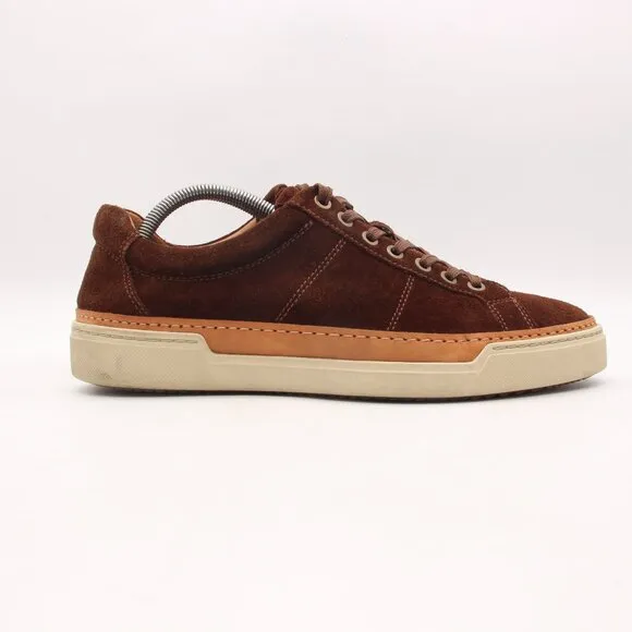 Allen Edmonds Porter City Shoes Men's Size 9 D Derby Sneaker Brown Suede