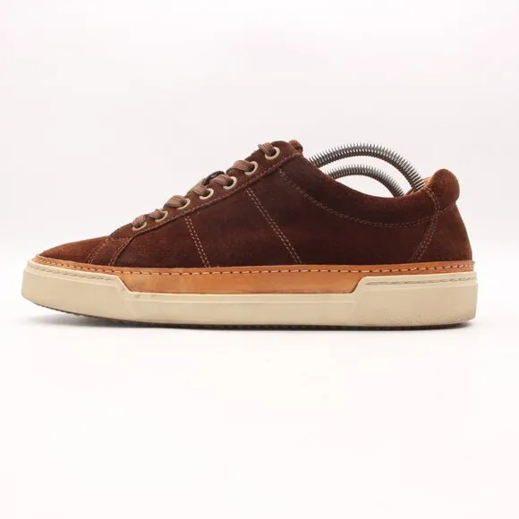 Allen Edmonds Porter City Shoes Men's Size 9 D Derby Sneaker Brown Suede