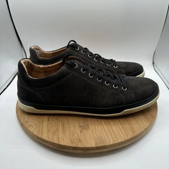 Allen Edmonds Porter Derby Mens Size 11.5 D Dress Shoes Brown Suede Sneakers