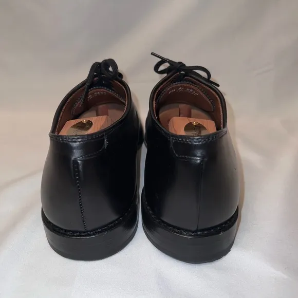 Allen Edmonds Shoes Black Leather Carlyle Derby Men's Size 9 1/2 8830 20224S