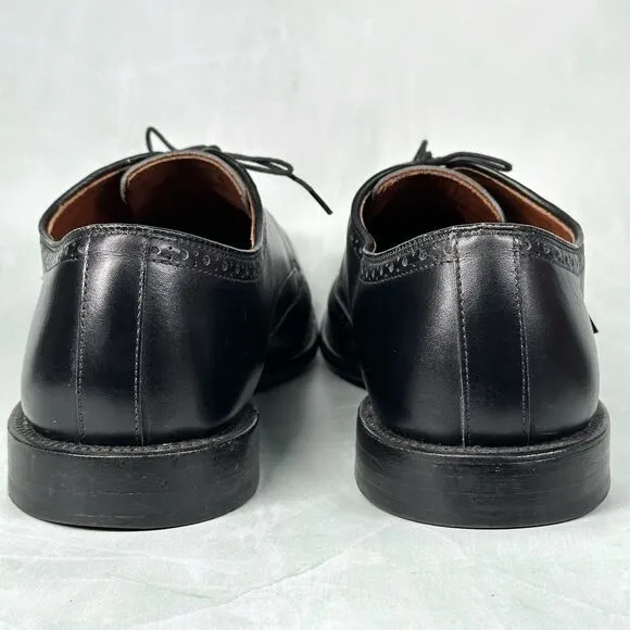Allen Edmonds Shoes Mens Size 13 D Bel Air Black Wingtip Leather Oxford