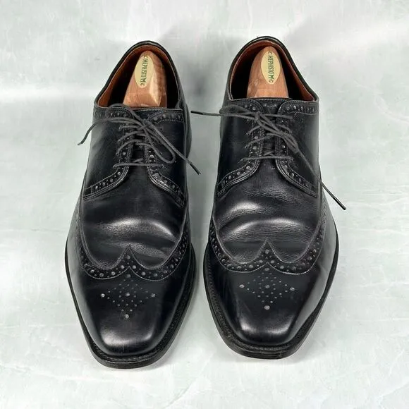 Allen Edmonds Shoes Mens Size 13 D Bel Air Black Wingtip Leather Oxford