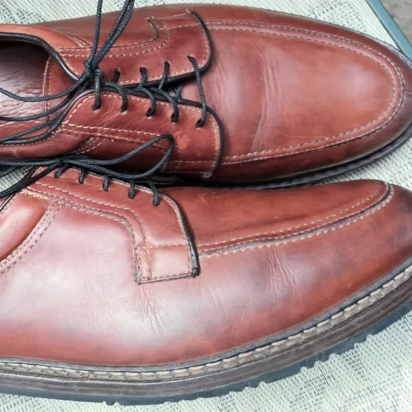 Allen Edmonds Wilbert Lace Up Oxford Leather Shoes Men's 13 D