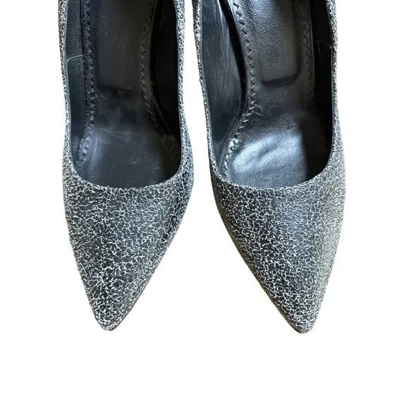 AllSaints Grey Leather Lena Pump Size 41 Heels NWOB Fits Like a‎ 9 $340