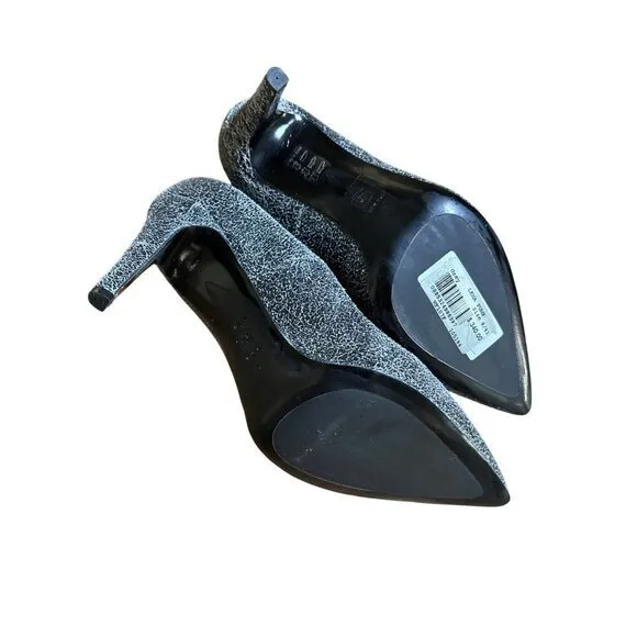 AllSaints Grey Leather Lena Pump Size 41 Heels NWOB Fits Like a‎ 9 $340
