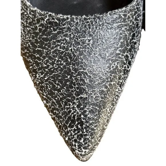 AllSaints Grey Leather Lena Pump Size 41 Heels NWOB Fits Like a‎ 9 $340