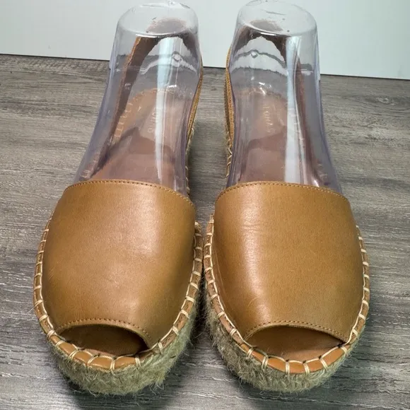ALOHAS Ibiza handmade espadrille sandals tan size 38/US7.5 IMMACULATE