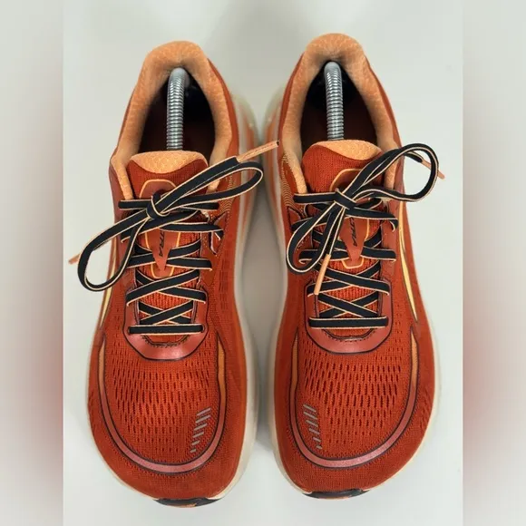 Altra Paradigm 6 Mens Size 8.5 Burnt Orange White Athletic Running Shoes