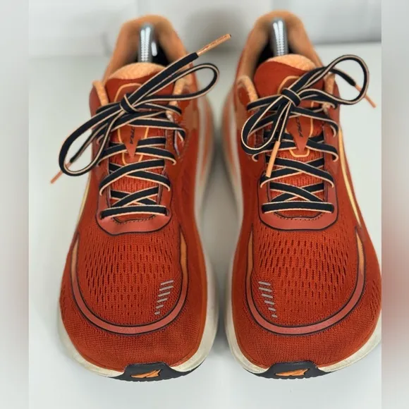 Altra Paradigm 6 Mens Size 8.5 Burnt Orange White Athletic Running Shoes