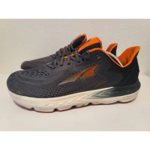 Altra Provision 6 Mens Size 11.5 Running Shoes Gray Orange Athletic Sneakers GUC