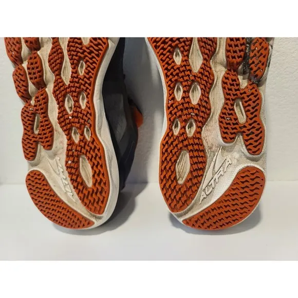 Altra Provision 6 Mens Size 11.5 Running Shoes Gray Orange Athletic Sneakers GUC
