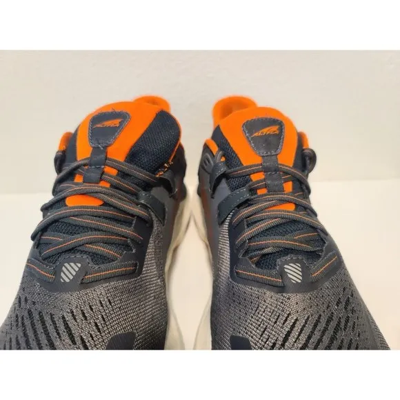 Altra Provision 6 Mens Size 11.5 Running Shoes Gray Orange Athletic Sneakers GUC