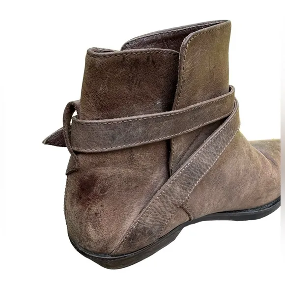 Alvarez by Peter Flowers women’s brown western leather ankle boots size 41/ 10.5