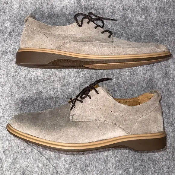 Amberjack The Original‎ Slate Gray Suede Shoes- Sz 10.5