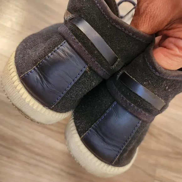 Android homme suede and leather shoes size 10