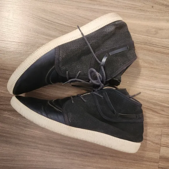 Android homme suede and leather shoes size 10