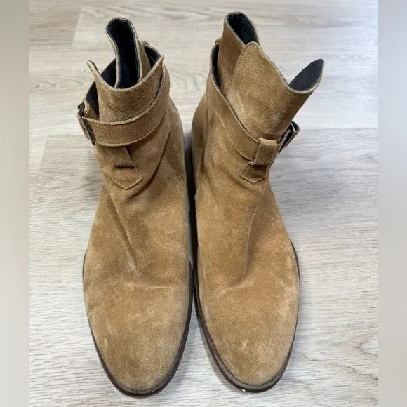 Ankari Floruss Suede Ankle Boots Mens Size 10.5
