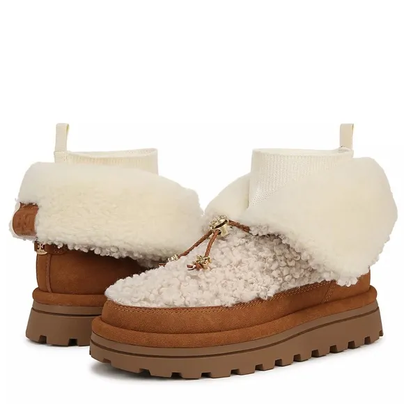 Anthropologie  SAM EDELMAN OLIN LUG SOLE BOOTIES Style No.  97255855